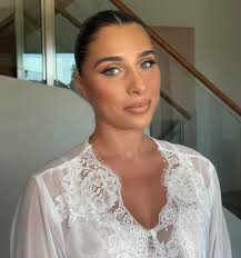 we love a clean + polished glam — gorgeous bride @stellristovski using  @charlottetilbury beautiful skin + @narsissist sheer glow 🤍  #melbournemakeupartist