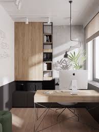 Feminine accessories, manly details, minimalist furniture or industrial lights are amazing and look cool with rustic style. Lighthouse Home Office Design Office Interior Design Modern Home Office Decor