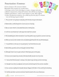 Free, printable comma worksheets to develop strong grammar, language and writing skills. Perfect Punctuation Commas In A Series Worksheet Education Com