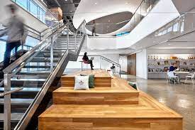 New Heineken Headquarters By Spector Group Prioritizes Collaboration Railing Design Modern Stairs Interior Design Magazine
