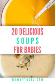 Soups For Babies 20 Delicious Recipes Mummy To Dex In 2020 Soup For Babies Baby Soup Recipe Weaning Recipes