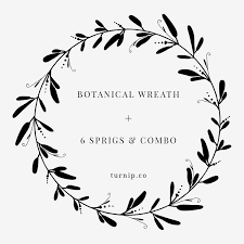Black And White Elegant White Flower Background Vector Black And White Wreath Clipart Botanical Leaf Wreath Png Svg Etsy Wreath Clip Art Wreath Clip White Wreath