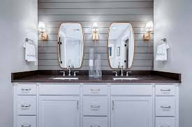 It's perfect for an apartment update. Shiplap Bathroom Ideas Designing Idea