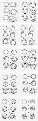 Ctrl+r on pc and command+r on mac). Try These Drawings All Started With Circles Meow Drawing For Kids Easy Animal Drawings Art For Kids