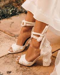 18 Super Chic Beach Wedding Shoes Pearl Wedding Shoes Bridal Shoes Heels