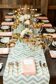 Beautiful Wedding Mint Peach And Gold Tablescape Mintfarbene Hochzeit Eheringe Gold Und Hochzeitsfarben