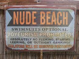 Kauai nude beach sign | Suds 51 | Flickr