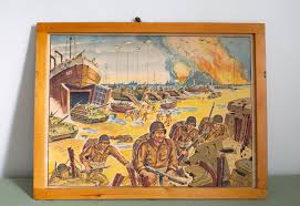 Débarquement du 6 juin 1944 en normandie. 6 Juin 1944 Le Debarquements Allie Seconde Guerre Mondiale Etsy Affiches Scolaires Lecon De Choses Seconde Guerre Mondiale