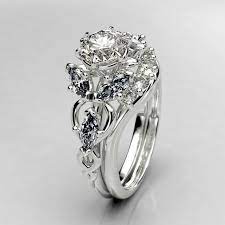 Elven Wedding Ring Elven Custom Engagement Ring