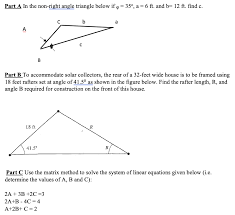 You should be receiving an order confirmation from paypal shortly. Part A In The Non Right Angle Triangle Below If O Chegg Com