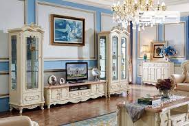 Italienische barock möbel online kaufen bei spels möbel. Klassische Massivholz Wohnwand Mit Rtv Regal Kaufen Osterreich