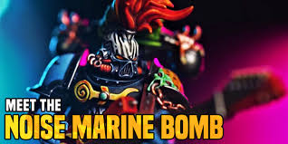Maybe you would like to learn more about one of these? Goatboy S 40k Meet The Noise Marine Bomb Bell Of Lost Souls
