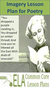 This Emily Dickinson Imagery Lesson Plan Can Be Used For Just About Any Poem High School Poetry High School Lesson Plans Ela Lesson Plans