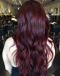 Sophia bleached out the black box colour, revealing a red tone that's in the dye. 21 Amazing Dark Red Hair Color Ideas Stayglam Wine Hair Hair Color Mahogany Deep Burgundy Hair