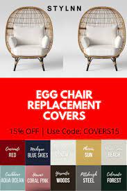 Egg Chair Cover Options Replacement Cushions Outdoor Egg Chair Replacement Cushions