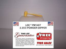 Lee Pm1407 Lee Precision Powder Measure Dipper 2 2cc Pm1407 Ebay