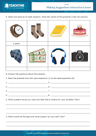 Making Suggestions Interactive Lesson In 2020 Interactive Lessons Online English Teacher Language Teaching