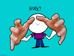 The sign for hug can either use the a handshapes, like i do below, or you can grab onto the upper arms with curved hands. hug: Hug Imgflip