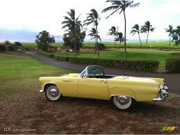 Image result for Goldenrod Yellow 1955 Thunderbird