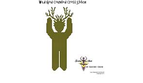Aegishjalmr, viking rune cross stitch pattern. Wild God Counted Cross Stitch Pattern Ebook Crone Crochet Amazon Co Uk Kindle Store