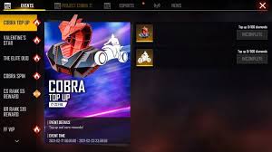 Repuesto y accesorios de primeras marcas. How To Get Cobra Statue Loot Box And Biker Emote Through Cobra Top Up Event In Free Fire