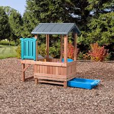 Step 2 outdoor playhouse with slide. Woodland Adventure Playhouse Slide Kids Climbers Slides Step2