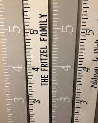 Giant Personalized Measuring Stick Growth Chart Wooden Growth Ruler Family Growth Chart Giant Height Ruler Growth Chart