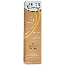 Ion Sally Beauty Ammonia Free Hair Color 9nn Very Light