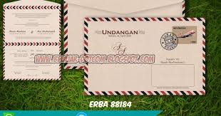 Download desain undangan pernikahan siap edit erba 88140. Blanko Undangan Erba 88184 Model Amplop Harga Murah Free Download Kumpulan Tutorial