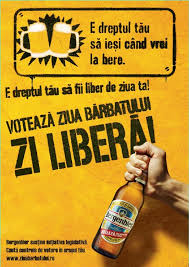 Ziua barbatului este ziua in care el e inmormantat. Bergenbier Ziua Barbatului Bere