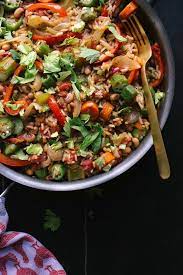Vegetable Jambalaya Taste Love And Nourish Recipe Vegetarian Dishes Vegetarian Recipes Vegetarian Recipes Easy