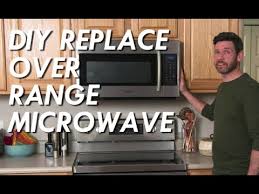The best exhaust fan venting is through smooth, rigid ducts with taped joints and screwed to a special vent hood. How To Install Over Range Microwave Hood Exhaust Fan Diy Home Improvement Kitchen Samsung Ge 1 7 Youtube