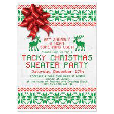 Maybe you would like to learn more about one of these? Ugly Christmas Sweater Party Invitation