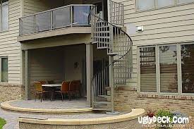 Enhance A Deck With Spiral Staircases In Matching Styles And Colors Spiral Stairs Design Spiral Stairs Stairs Design
