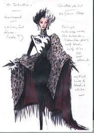 She wishes to become a fashion designer, having been gifted with talent, innovation, and ambition all in equal measures. 26 Cruella De Vil Ideen Dalmatiner 101 Dalmatiner Cruella Deville