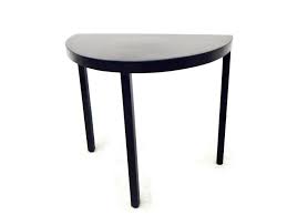 Half Moon Table Three Legs In Modern Or Industrial Finishes Invictus Steelworks Console Table Industrial Console Tables Half Moon Table