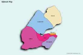 The country can be divided into three regions; Create Custom Djibouti Map Chart With Online Free Map Maker Color Djibouti Map With Your Own Statistical Data Online Interactiv Djibouti Map County Map Map