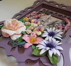 Whether it is a get well flower gift basket, mother's day flowers, seasonal centerpiece for the holidays or something that says i love you sherwood florist is the leading florist in fair oaks, ca and will make. Selma S Stamping Corner And Floral Designs Framed Susan S Garden Flowers