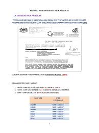 Pernyataan Mengenai Naik Pangkat Pdf