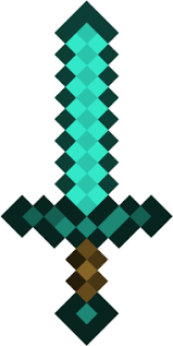 Diamond Sword Minecraft Diamond Sword Png Image With Transparent Background Png Free Png Images Minecraft Diamond Sword Minecraft Sword Minecraft