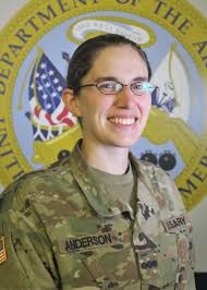 USArmy 2LT Anna-Elise Anderson comes from a long legacy of military service  that dates back to the American Revolution. Anderson was commissioned  during a national commissioning ceremony at the Pentagon Friday. She