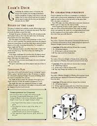 How to play liar dice step 1: Rules For Liar S Dice And Suggestions For How To Play Them In Character Dndhomebrew