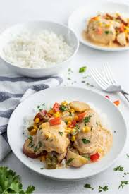 This is an easy slow cooker recipe for chicken thighs in a sauce made with soy sauce, ketchup i thickened the sauce with cornstarch. Crock Pot Chicken Thighs And Potatoes Bread Booze Bacon