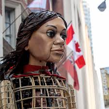 Toronto Welcomes Little Amal, Joining Her