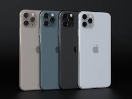 3d Model Apple Iphone 11 Pro Max All Official Colors