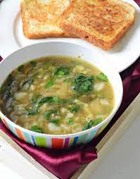 Zan This Popular Dish From Arunachal Pradesh Is Prepared With Millet Flour And Boiling Water This Appetizing Spi Savoury Food Tea Time Snacks Vegetable Stew