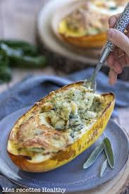 Courge Spaghetti Aux Epinards Et Chevre Frais Mes Recettes Healthy Courge Spaghetti Recette Courge Recette Epinards Frais