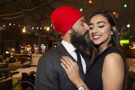 Federal Ndp Leader Jagmeet Singh Pops The Question And Gurkiran Kaur Sidhu Says Yes The Star