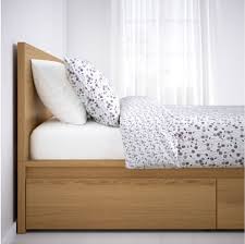 Ikea Malm Bed With Drawers Light Wood Color High Bed Frame Malm Bed Frame Malm Bed