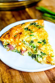 Low Carb Ham And Cheese Crustless Quiche Quiche Recipes Crustless Low Carb Quiche Low Carb Diet Recipes